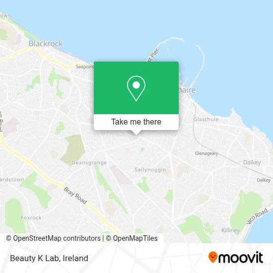 Beauty K Lab map