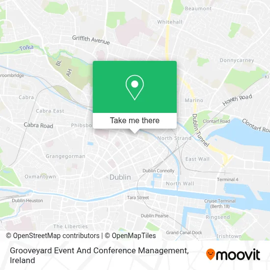 Grooveyard Event And Conference Management map