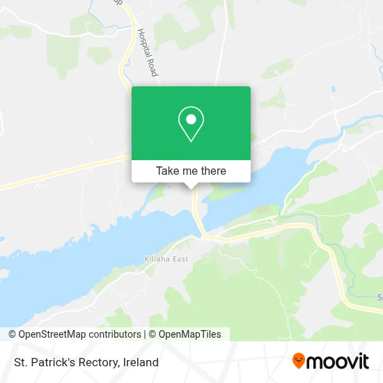 St. Patrick's Rectory map