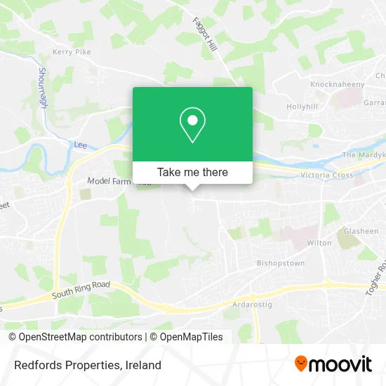 Redfords Properties map