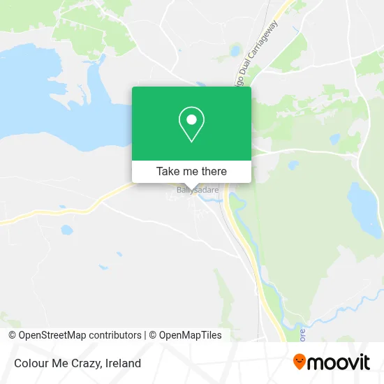 Colour Me Crazy map