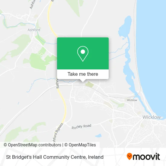 St Bridget's Hall Community Centre map