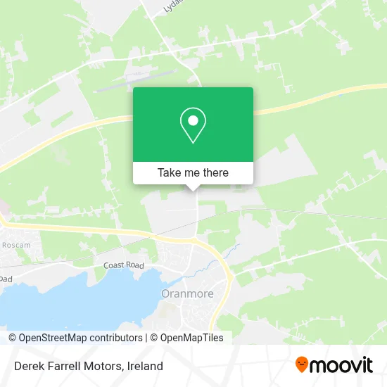 Derek Farrell Motors map