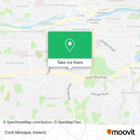 Cork Mosque map
