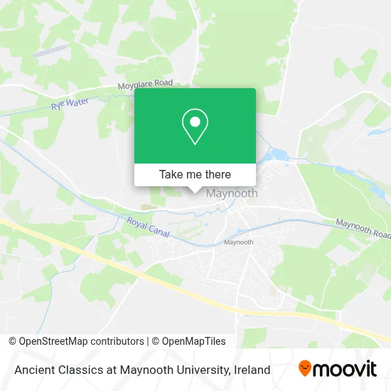 Ancient Classics at Maynooth University map
