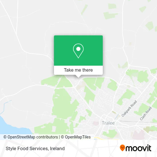 Style Food Services map