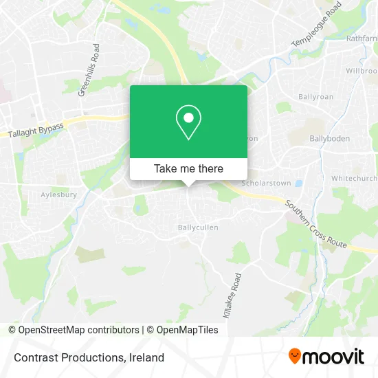 Contrast Productions map