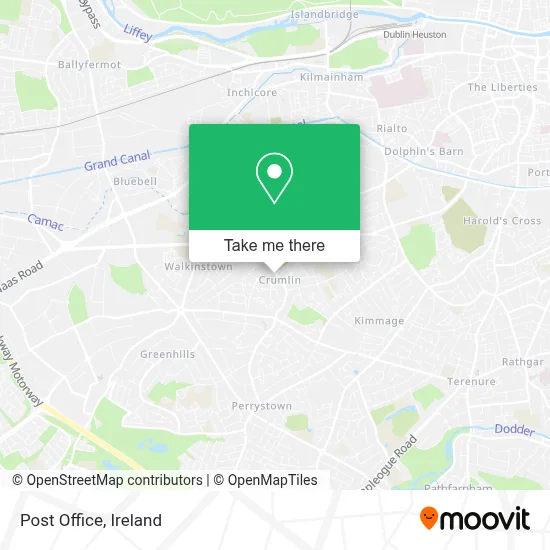 Post Office map