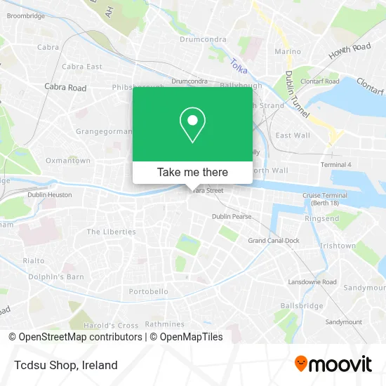 Tcdsu Shop map