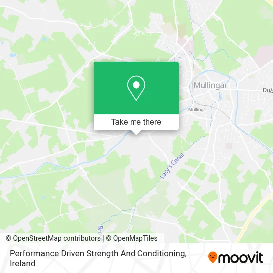 Performance Driven Strength And Conditioning map