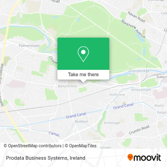 Prodata Business Systems map