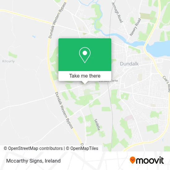 Mccarthy Signs map