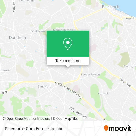 Salesforce.Com Europe map