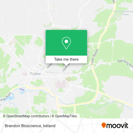 Brandon Bioscience map