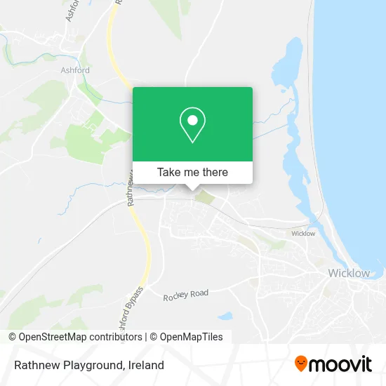 Rathnew Playground map