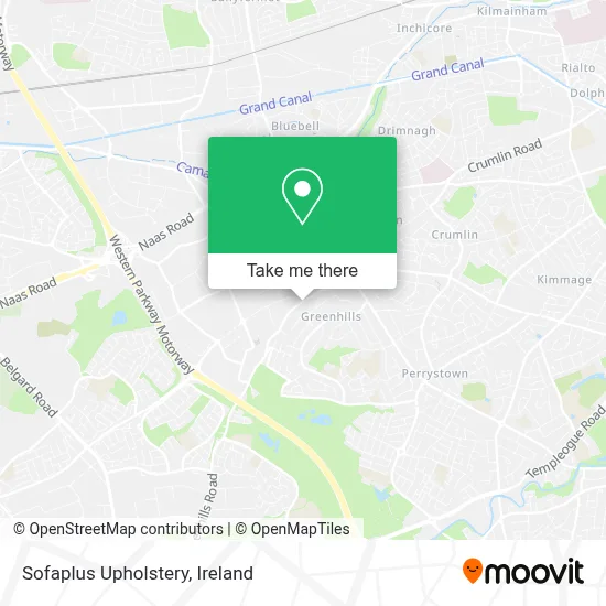 Sofaplus Upholstery map