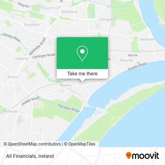 All Financials map