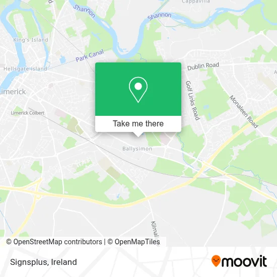 Signsplus map