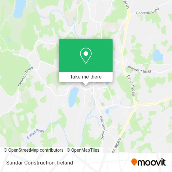 Sandar Construction map