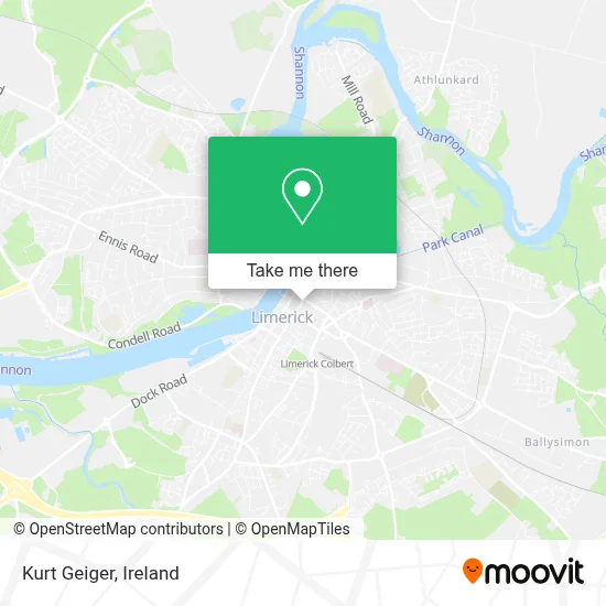 Kurt Geiger map
