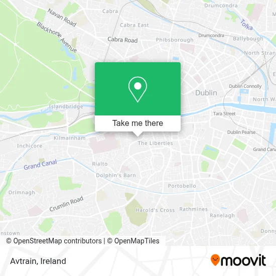 Avtrain map