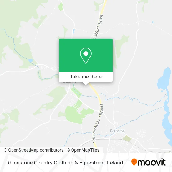 Rhinestone Country Clothing & Equestrian map
