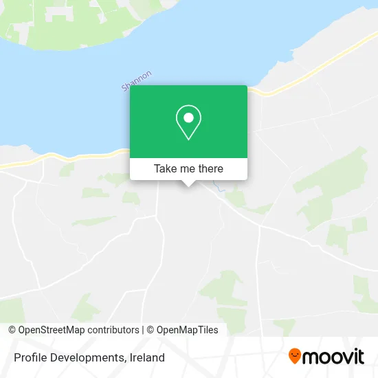 Profile Developments map