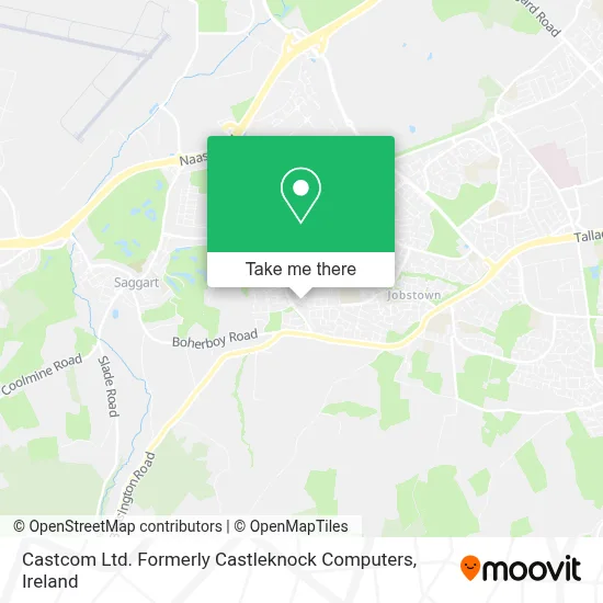 Castcom Ltd. Formerly Castleknock Computers map