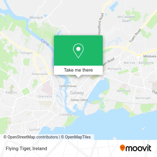 Flying Tiger map