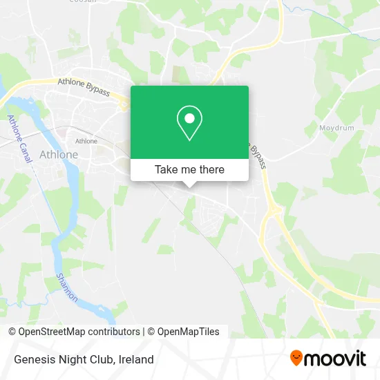 Genesis Night Club map
