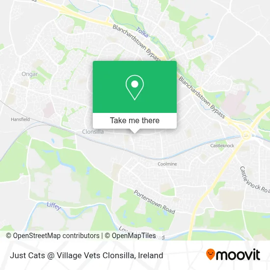 Just Cats @ Village Vets Clonsilla map