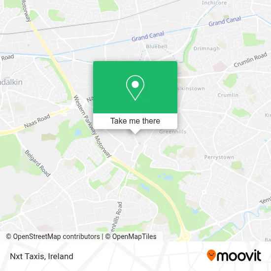 Nxt Taxis map