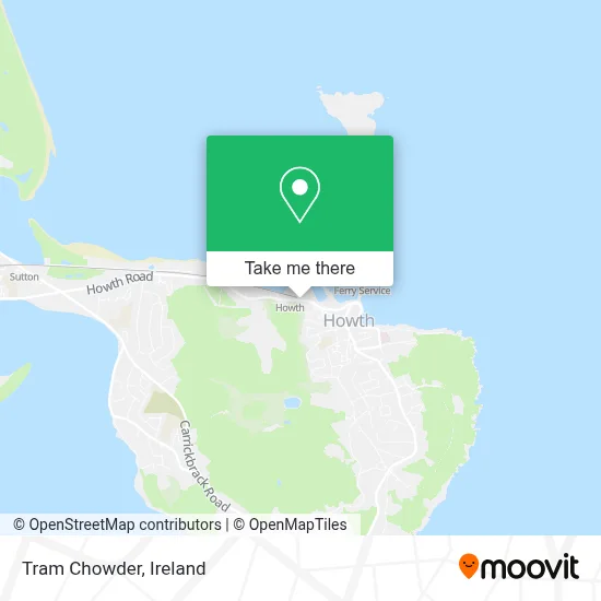 Tram Chowder map