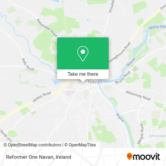 Reformer One Navan map