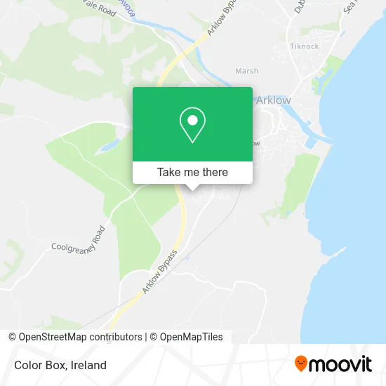 Color Box map