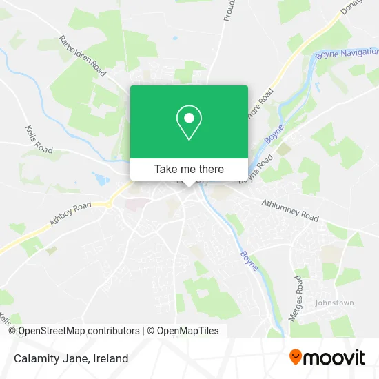 Calamity Jane map