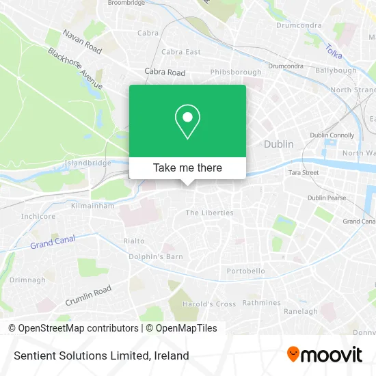 Sentient Solutions Limited map