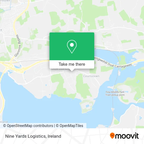 Nine Yards Logistics map