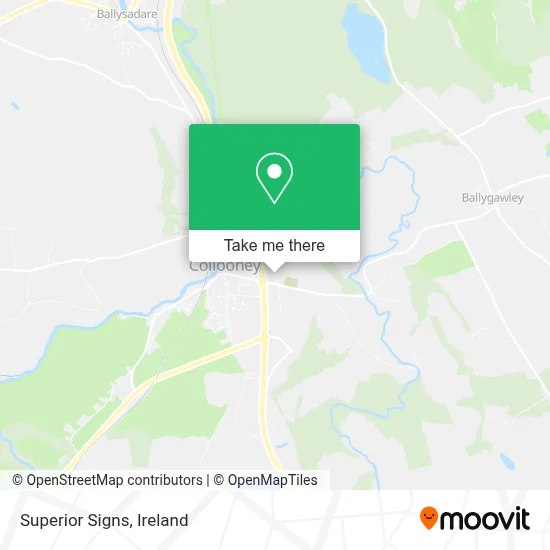 Superior Signs map