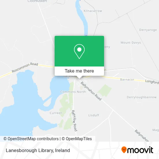 Lanesborough Library map