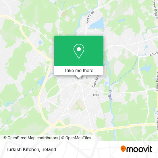 Turkish Kitchen map