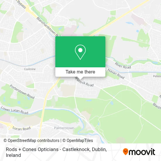 Rods + Cones Opticians - Castleknock, Dublin map