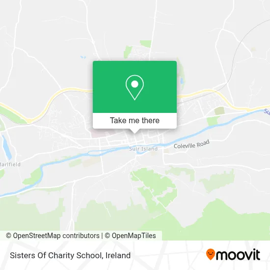 Sisters Of Charity School map