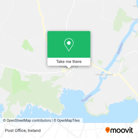 Post Office map