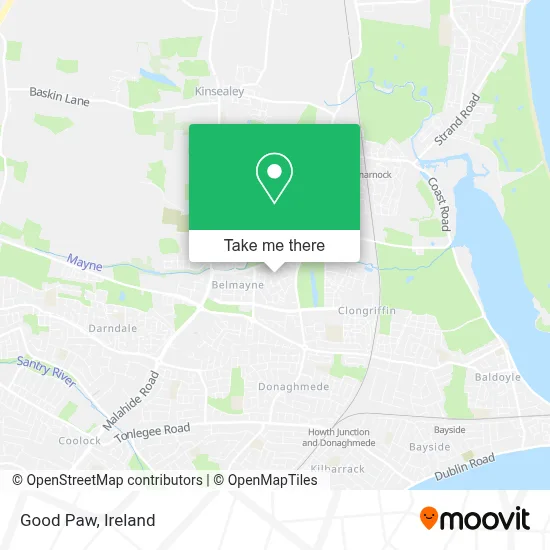 Good Paw map