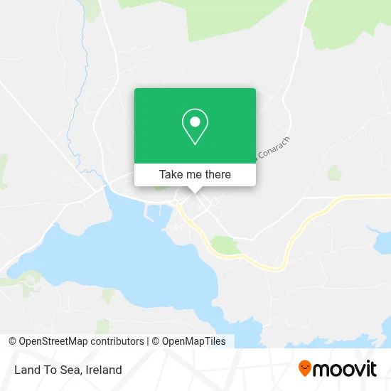 Land To Sea map