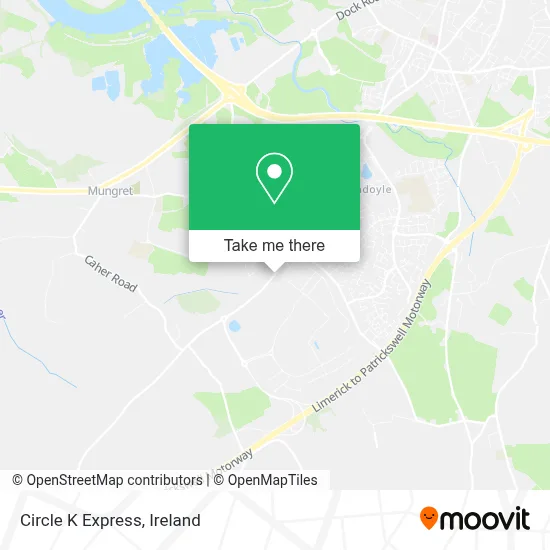 Circle K Express map