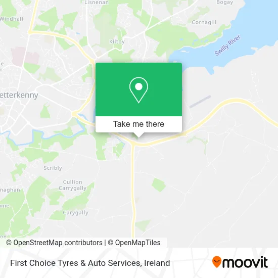 First Choice Tyres & Auto Services map