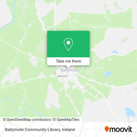Ballymote Community Library map