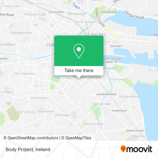 Body Project map